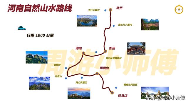 50幅北方旅游路线地图集合旅行者必备参考，带你玩转北方