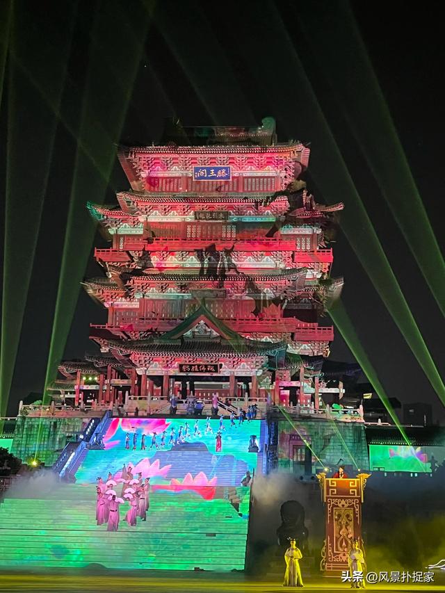 南昌滕王阁实景演出，太精彩了！