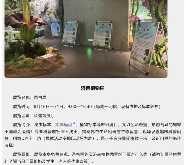 免费逛！济南这几处公园藏着精彩展览，别错过！