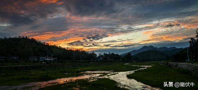 雨过天晴，治愈系乡村小景！带给你心灵的宁静！