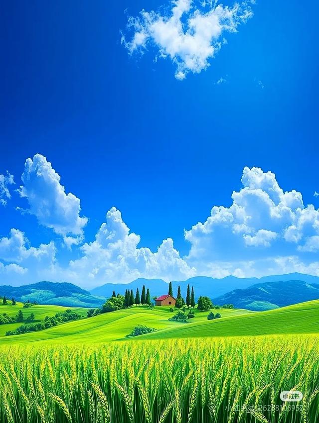 青山绿水风光旖旎