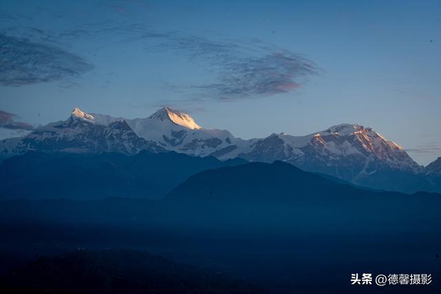 尼泊尔摄影之旅（13）——博克拉观喜马拉雅山日出