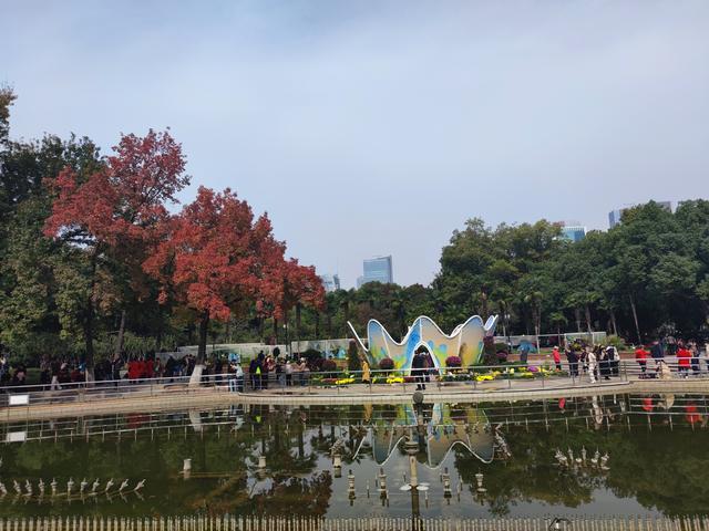 武汉金秋菊展之中山公园特色展