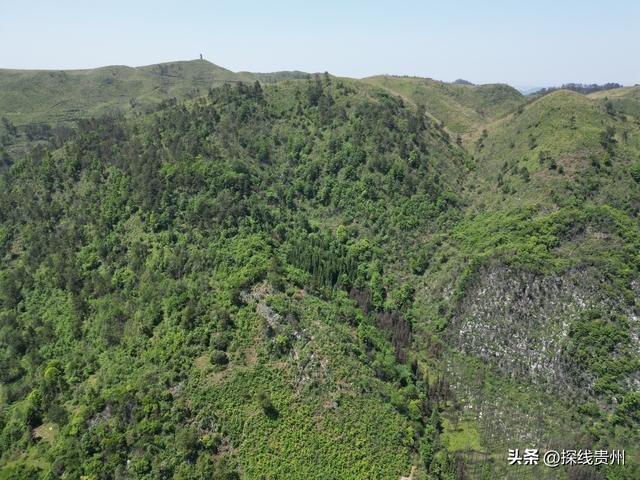 环城贵阳花溪苗王坡越野大环线之青岩段达夯翁拢“冈仁波齐”风景
