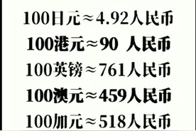 人民币的最新换算，看完涨见识了。值得一看。图片