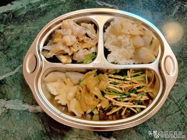 孙俪把这叫干净饭，网友: 学校食堂天天都这样，怪不得上学就变瘦