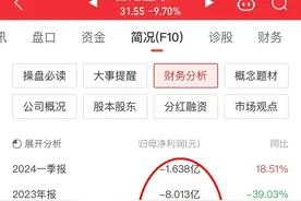 真怕它哪天突然被st，机构在跑，散户在出，只有基金在买入！图片