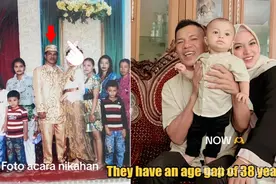 19岁女子嫁57岁丈夫，婚后发现9岁时去过他二婚婚礼！网友：图啥图片