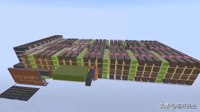 《我的世界》4.39亿方块真拼出CraftGPT，问句“你好”要等2小时