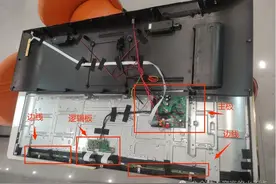 液晶电视屏幕出现竖纹，闪屏，抖动，灰屏在家可以自己修好吗?图片