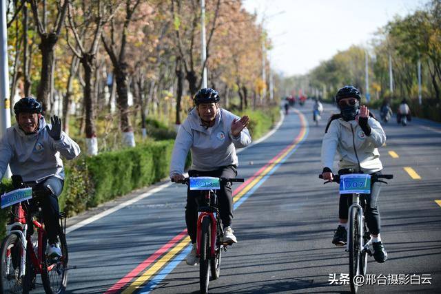 信都区总工会：七里河绿道上的骑行狂欢