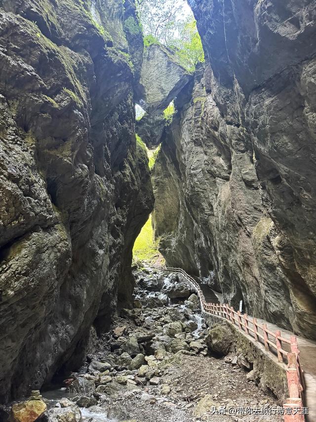 官鹅沟景区之鹅嫚沟游记