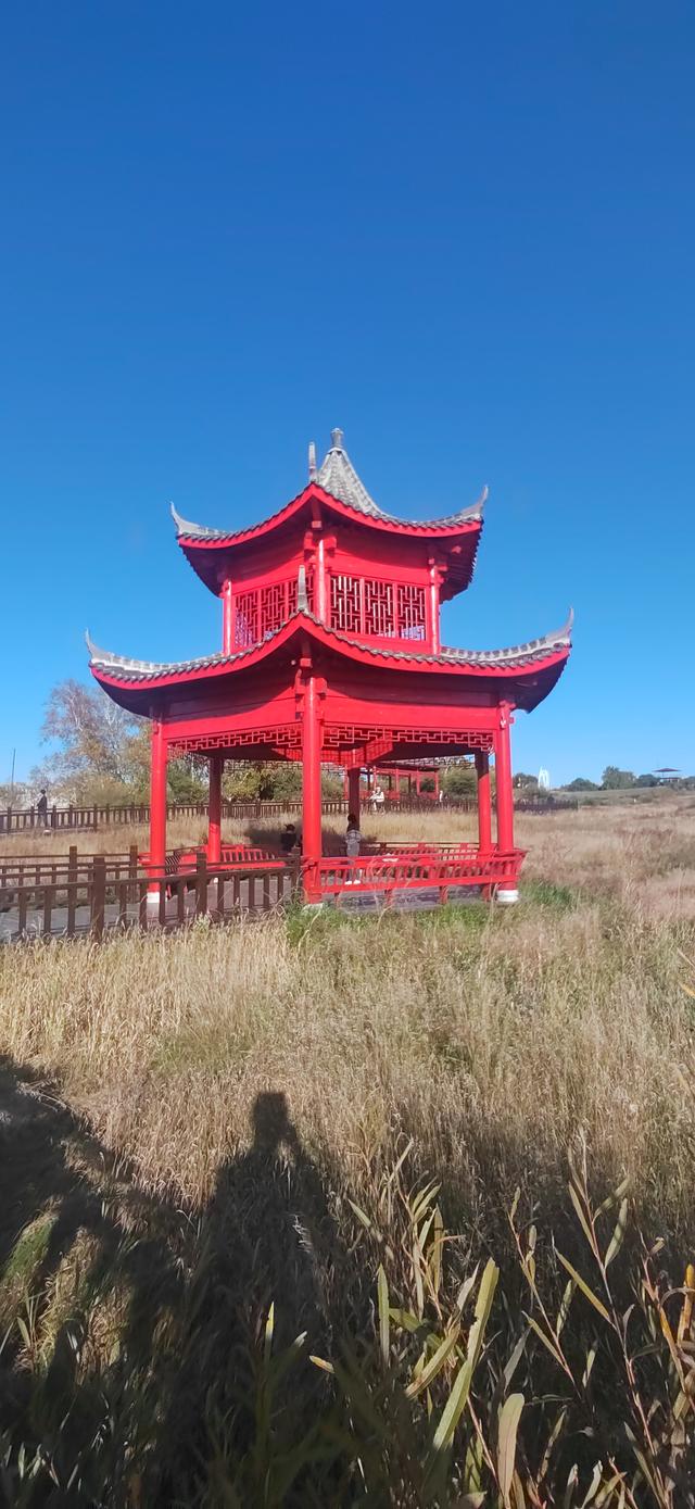 🌏乌兰布统的公主湖