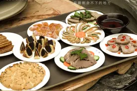 开工前的依依不舍，今天一定敞开了吃！图片