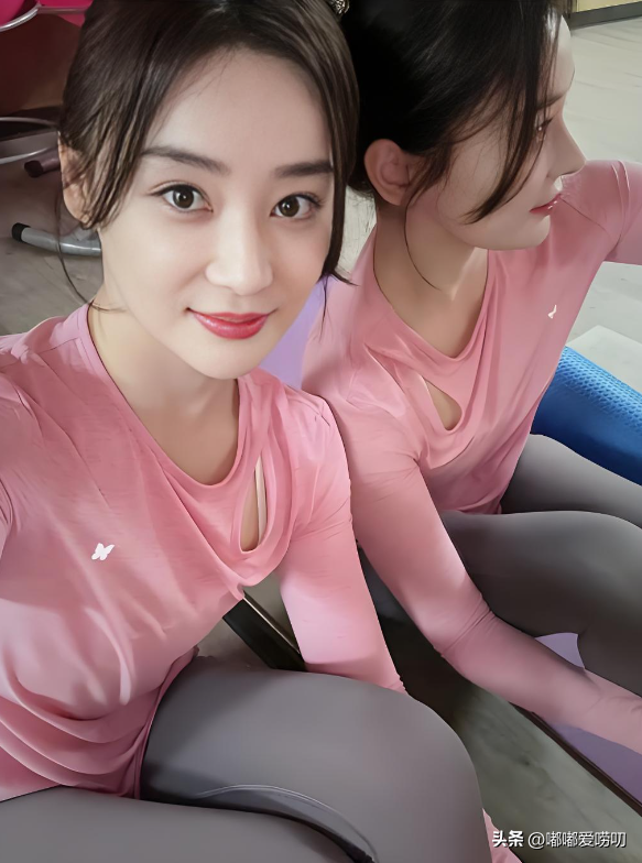 女神袁姗姗的瑜伽之美，好身材都是练出来的