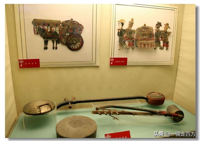 青海省博物馆里的青海非物质文化遗产展