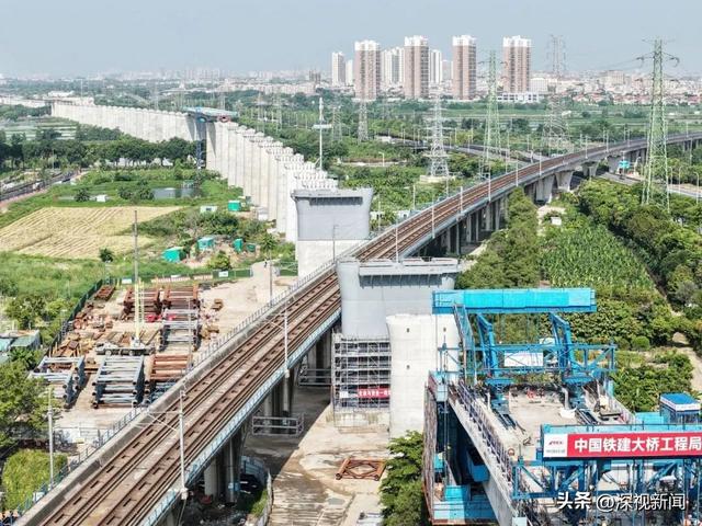 串起大湾区五座城市，深圳⇌江门1小时！这条铁路最新进展→
