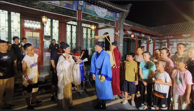 保定古莲花池夜游演出《莲池夜话·四喜良缘》,解锁古城新玩法!