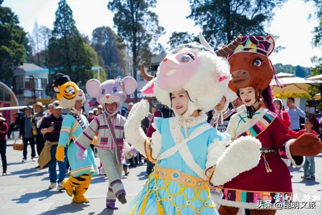 年味续档！云南民族村新春狂欢加时赛，弦子舞+目瑙纵歌体验