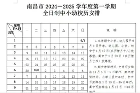 南昌幼儿园、中小学、江西部分高校放假安排图片