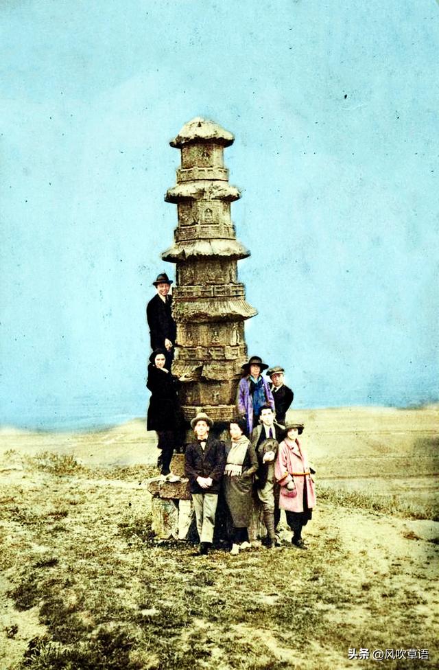 苏州昆山：1922年，一群在上海生活的洋人前往玉峰山游览时所见