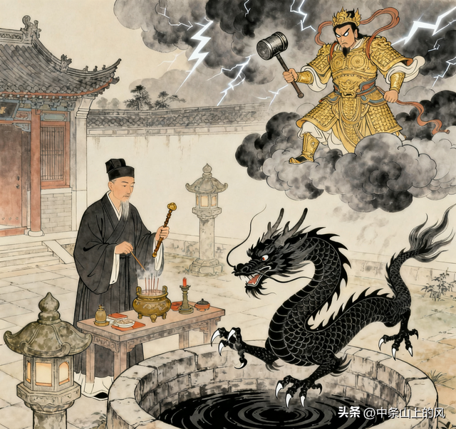 民间传说：锁龙井
