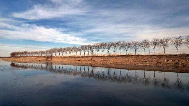 冬日黄河美景如画