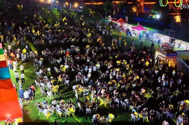 麒麟觅境啤酒音乐节点亮嘉祥文旅“夜经济”