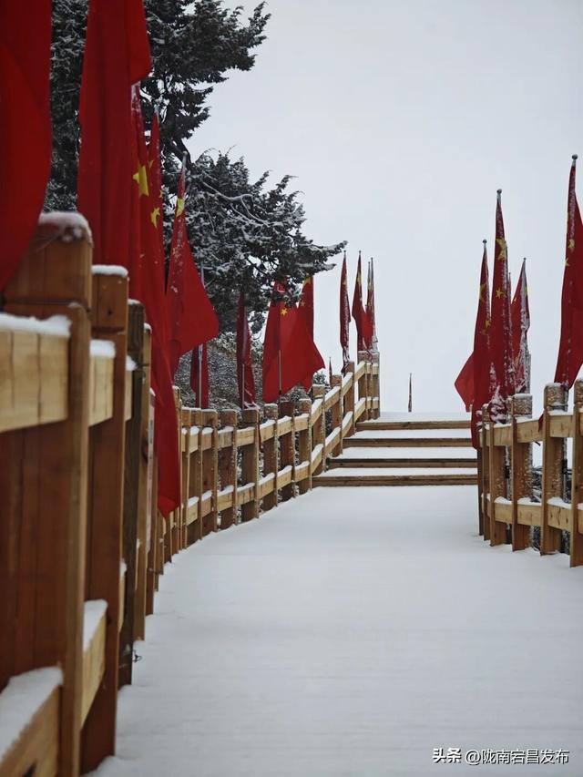 雷古山初雪：云端之上的冰雪絮语