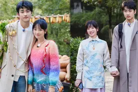 金莎和孙丞潇逛环球，打扮老气和男友像母子，孙丞潇一脸不耐烦图片