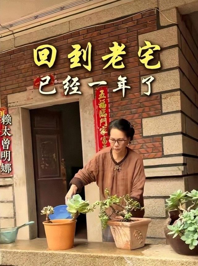 赖昌星妻子曾明娜现状 独居三千平老宅 做饭弄花草活成人生赢家