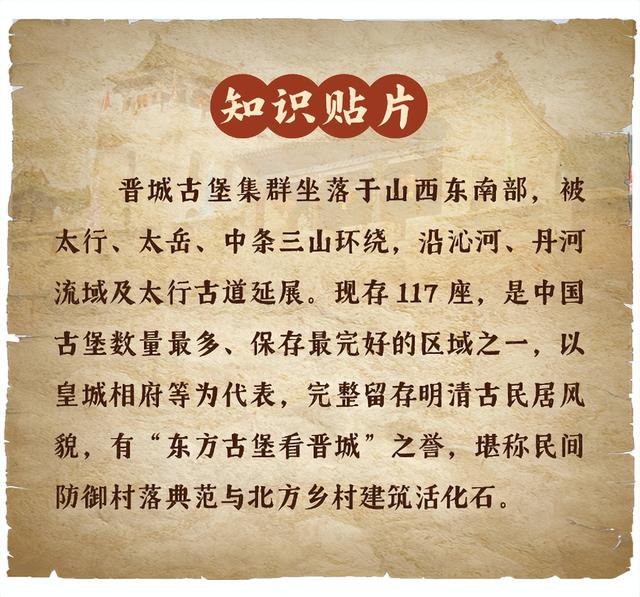 文化中国行 | 太行深处藏古堡！可以山西，何必欧洲