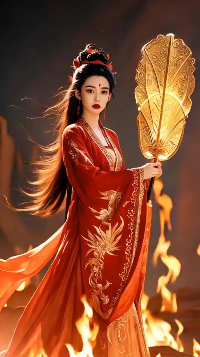 铁扇公主：火焰山上的女战神，西游记里的超级玛丽