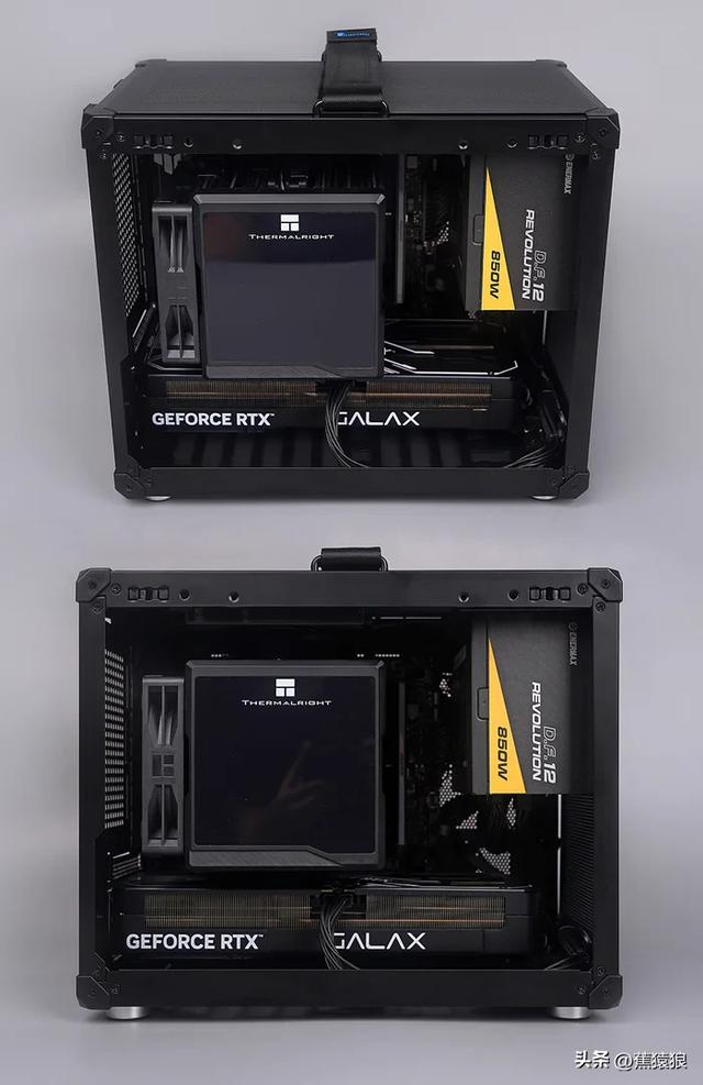 TUF B850M+RTX 5070+R9 9900X+乔思伯 C6 MATX 装机展示分享