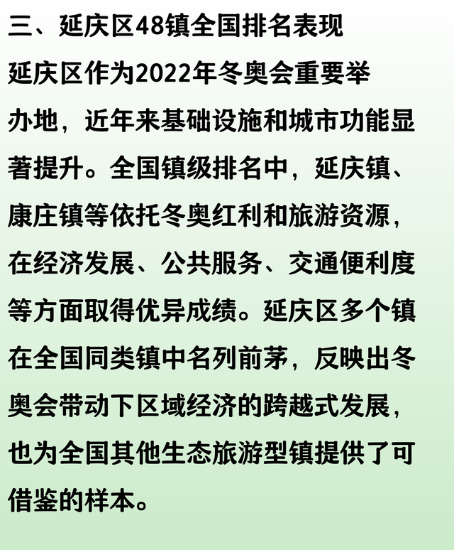 独家更新：北京平谷、密云、延庆及天津西青区48镇全国排名