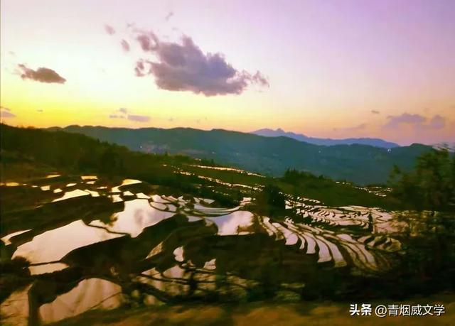 旧时光里打捞的梯田光影