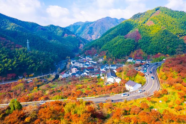 宁波四明山，成了“油画”