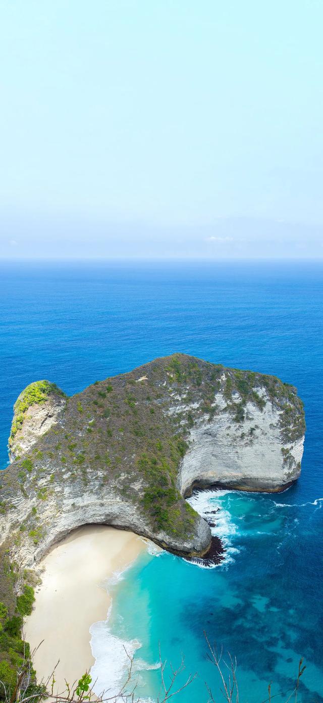 手机壁纸|海边的自然风景