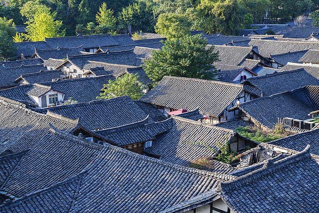 2024深秋四川行14 阆中古城2嘉陵江游船码头、华光楼、中天楼