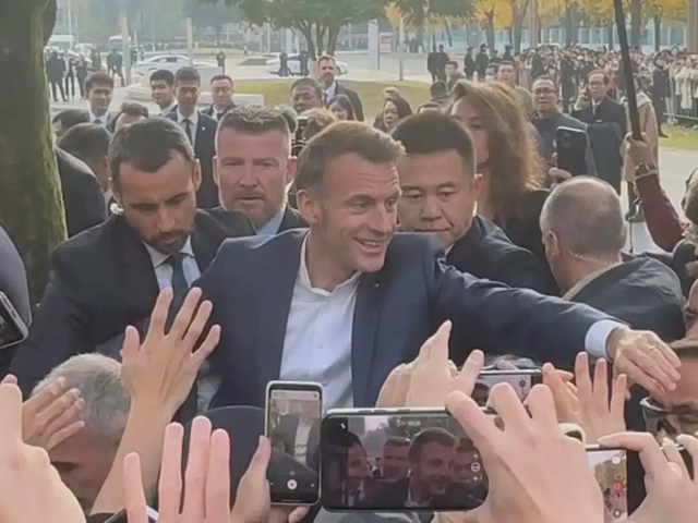 回国就变脸？马克龙回国受访称中国必须降低逆差，不然就征收关税