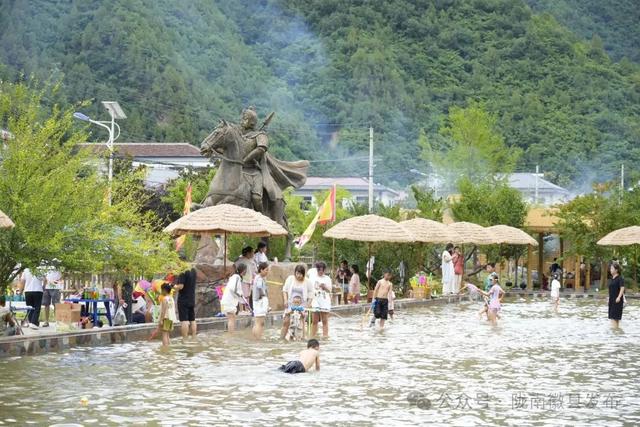 徽县虞关乡燧云关星海仙踪露营基地开业