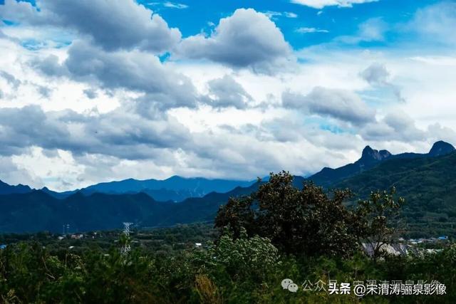陕西渭南：天留山等南塬风光迤逦 清晰可见 宏伟大气