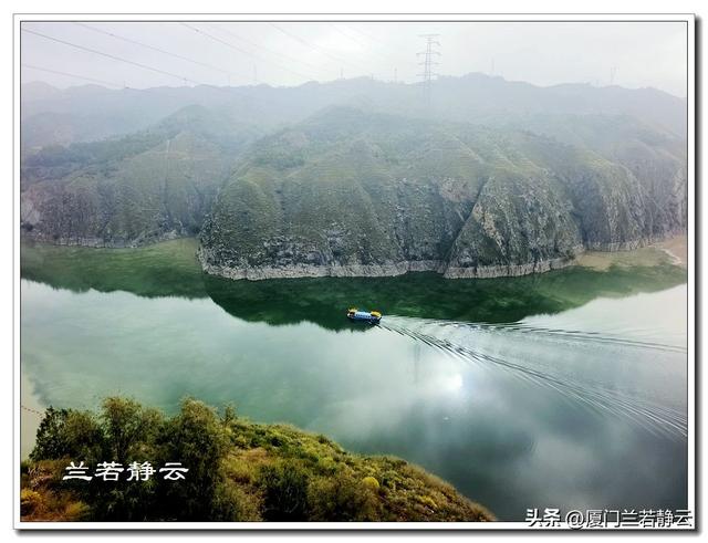 甘肃永靖：天然的“鸳鸯火锅”奇观 - 黄洮交汇处