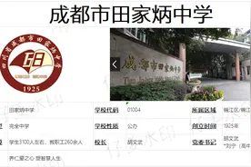 成都市田家炳中学图片