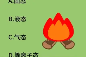 难倒我了。火是以什么状态存在的？图片