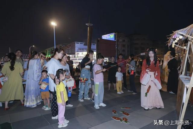 海灯映月、汉服游园，海湾旅游区渔人码头中秋游园，开启穿越千年的文化之旅