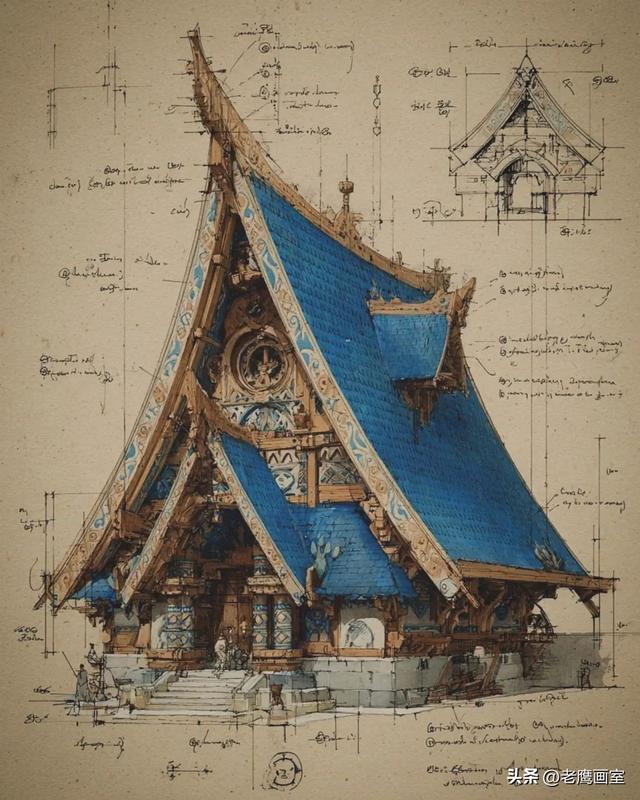 设计师用AI画了一套建筑草图，数十万网友高喊：快点造出来