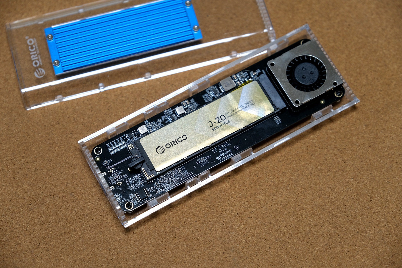 追求飞快的感觉,ORICO J-20 SSD+USB4硬盘盒套装评测