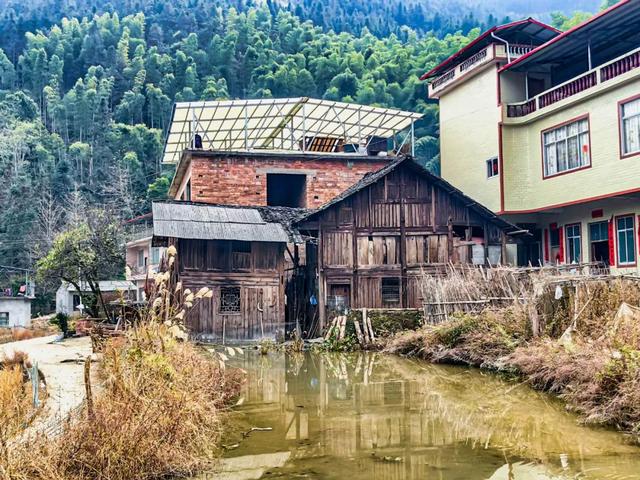 图说灌阳：海洋山中小山村，自田口