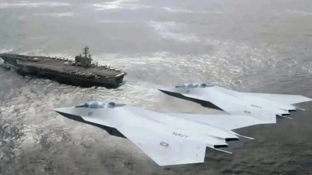 被歼-50逼急眼了?美军将重启F/A-XX舰载机研发,落后中国多少?